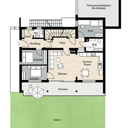 Chalet-bergnest Apartment